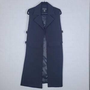 Gracia, Black colored, Open-side Vest, Sizes M